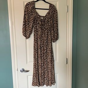 H&M Leopard Dress